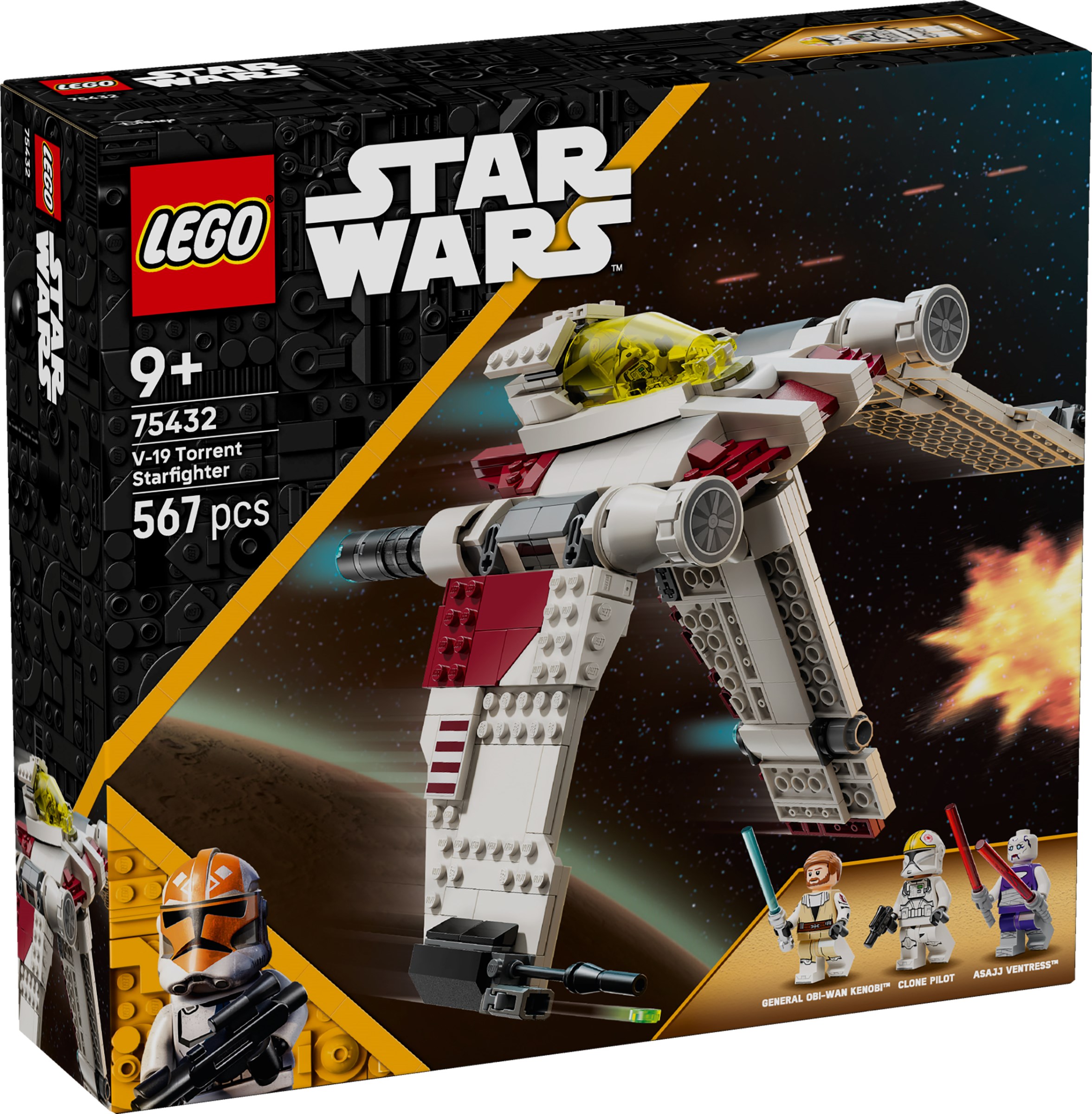 LEGO Star Wars 327th Star Corps Battle Pack and V-19 Torrent